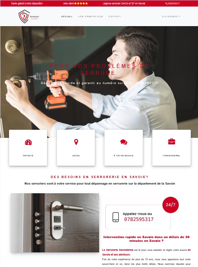 Site Vitrine